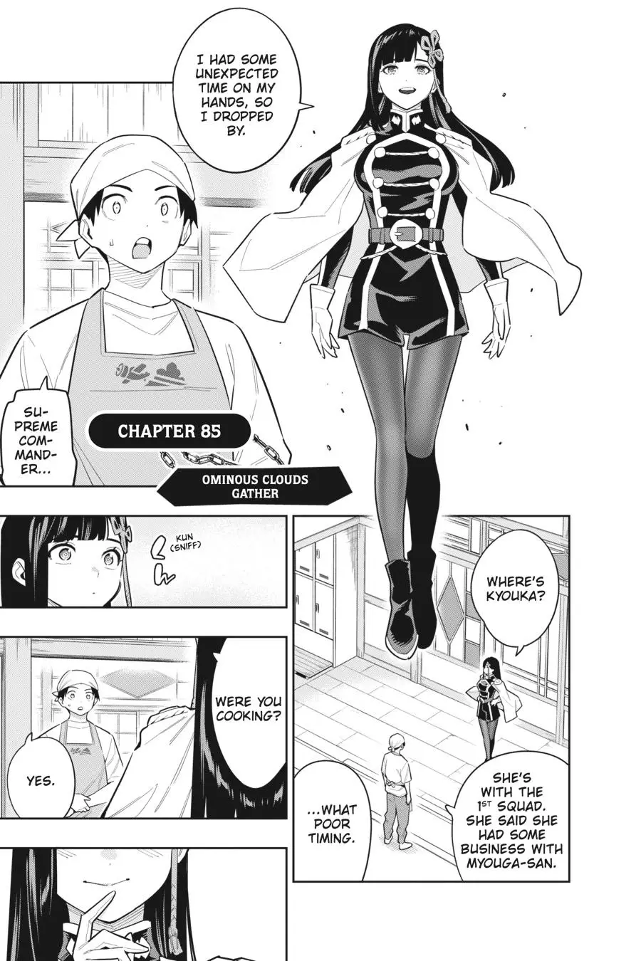 Slave of the Magic Capital's Elite Troops Chapter 85 page 1 - Chapter 85: A Foreboding Cloud