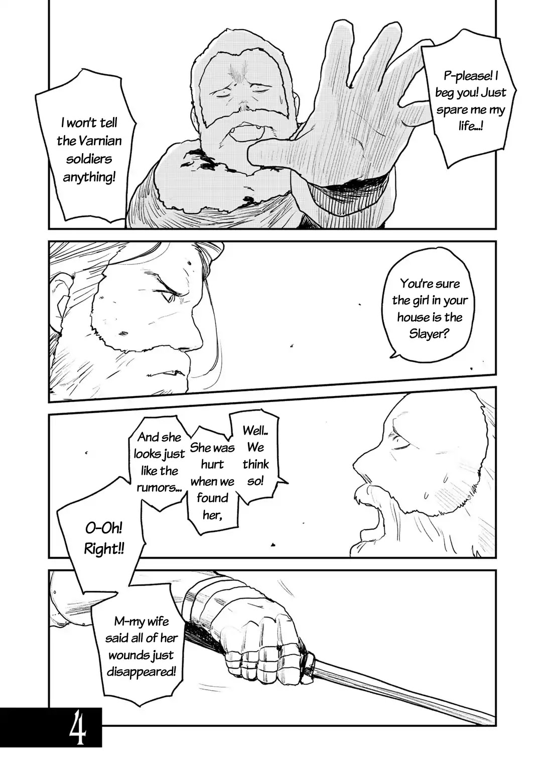 Slayer Volte Chapter 4 page 1 - Chapter 4