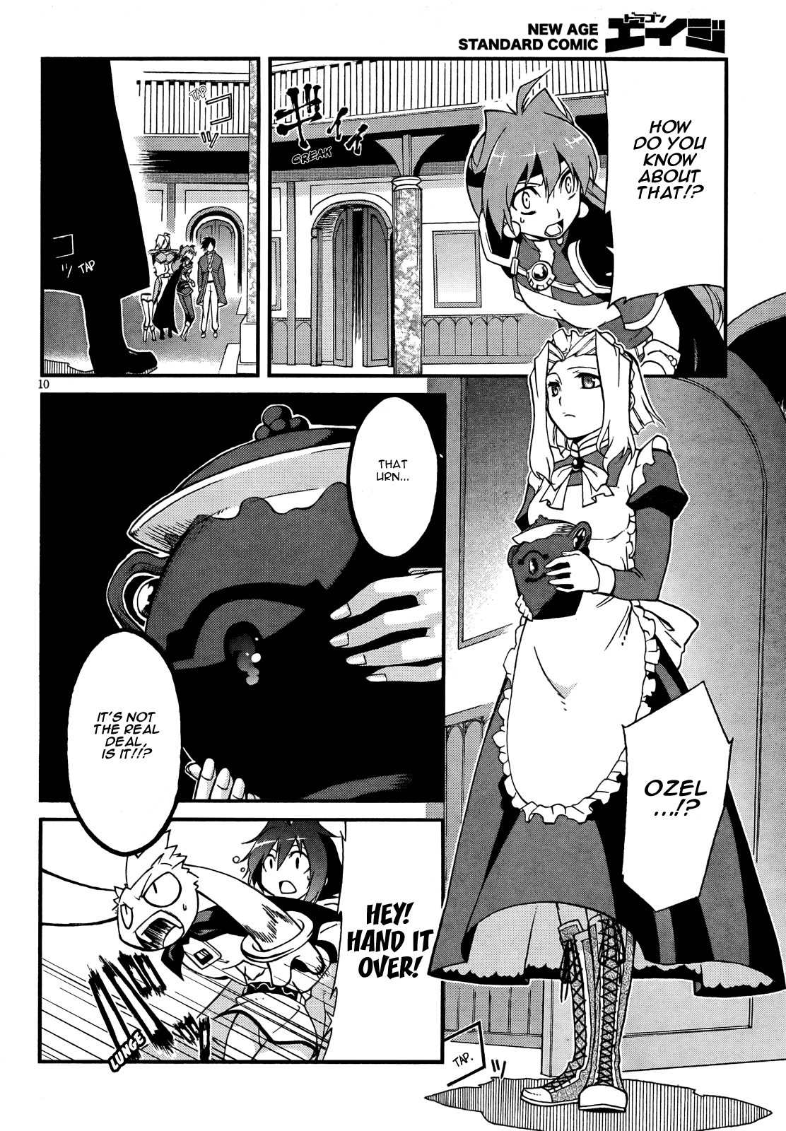 Slayers Evolution-R Chapter 2 page 10 - Chapter 2: Merchant City, in Flames