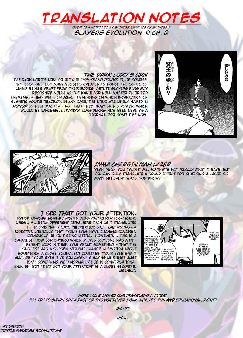 Slayers Evolution-R Chapter 2 page 30 - Chapter 2: Merchant City, in Flames