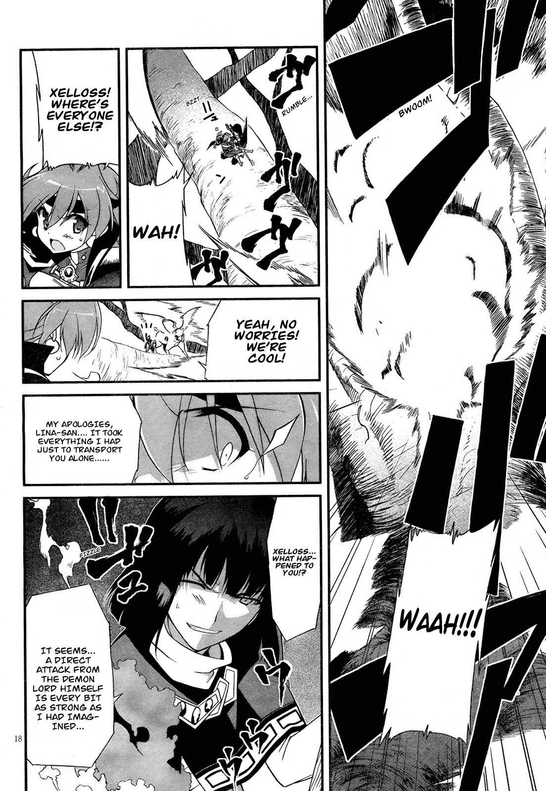 Slayers Evolution-R Chapter 5 page 18 - Chapter 5: For Whose Sake?