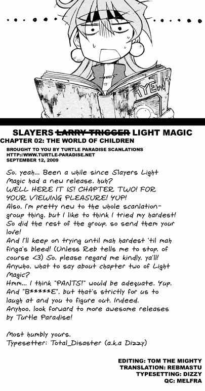 Slayers: Light Magic Chapter 2 page 35 - Chapter 2: The World of Children