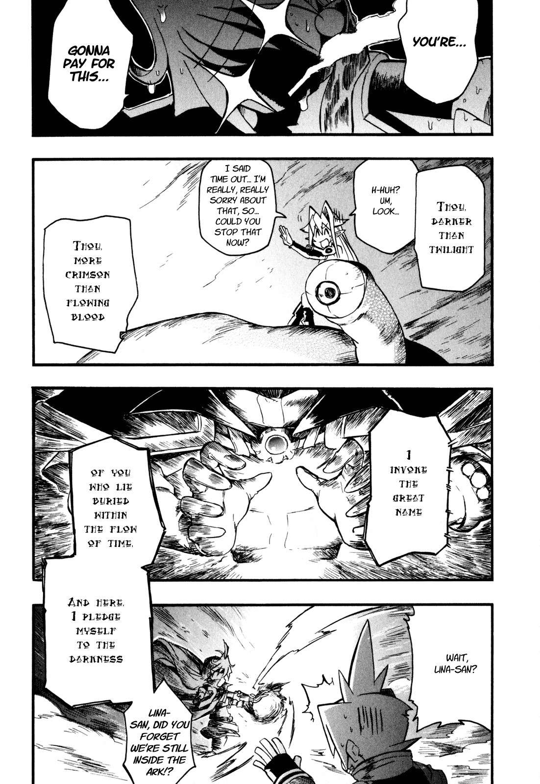Slayers: Light Magic Chapter 3 page 30 - Chapter 3: Lina's Desperate Crisis!?
