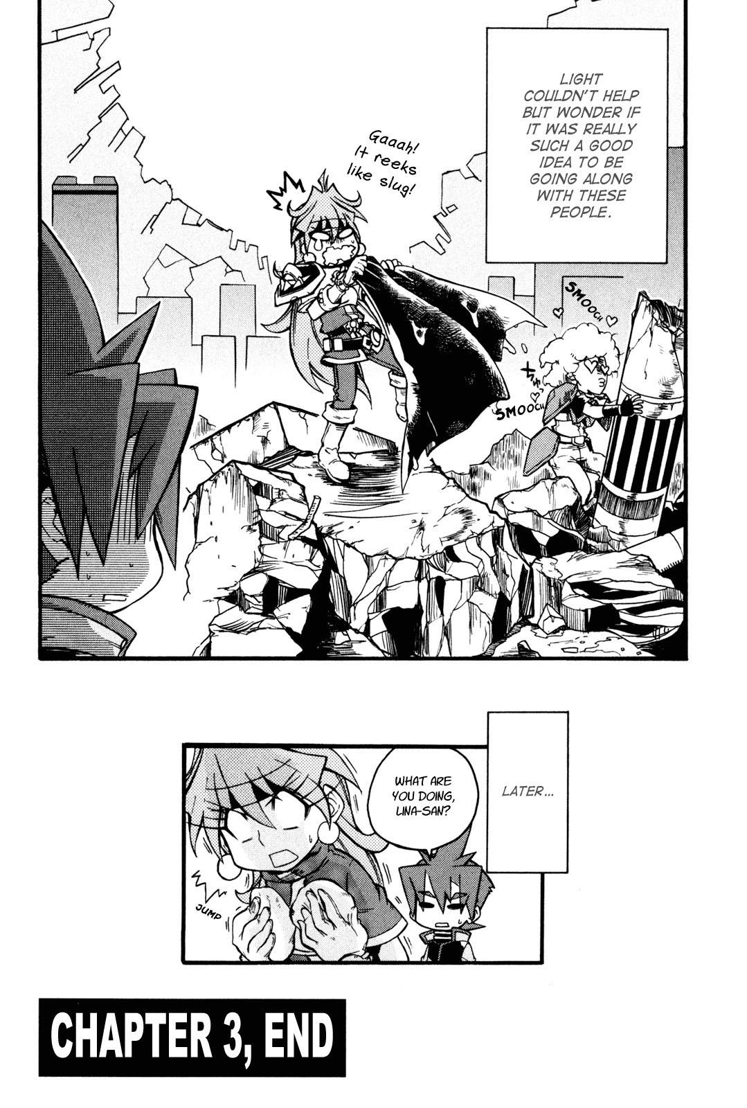 Slayers: Light Magic Chapter 3 page 35 - Chapter 3: Lina's Desperate Crisis!?
