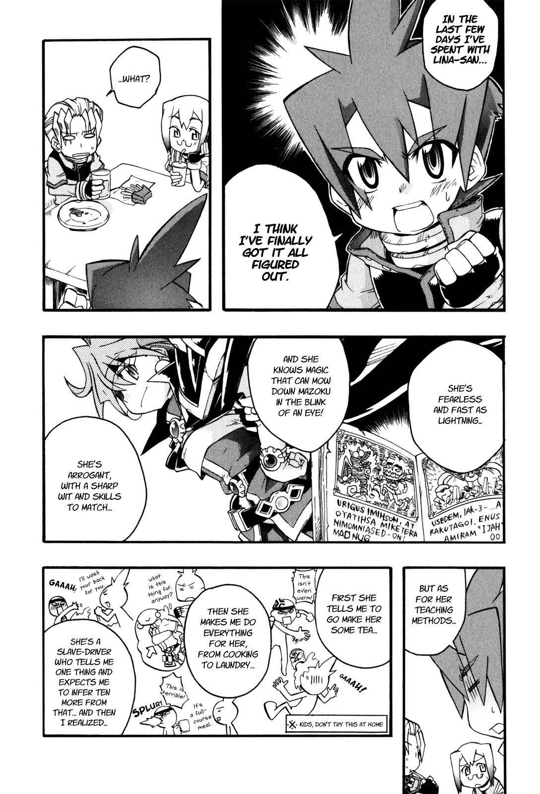 Slayers: Light Magic Chapter 3 page 6 - Chapter 3: Lina's Desperate Crisis!?