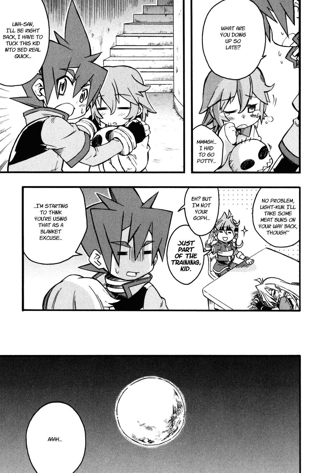 Slayers: Light Magic Chapter 3 page 9 - Chapter 3: Lina's Desperate Crisis!?