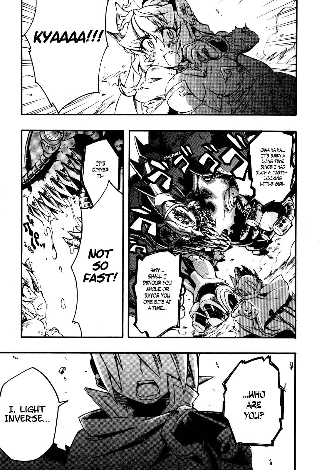 Slayers: Light Magic Chapter 4 page 1 - Chapter 4: The Name's “Professor”