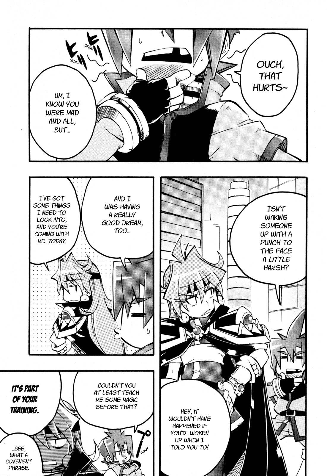 Slayers: Light Magic Chapter 4 page 5 - Chapter 4: The Name's “Professor”