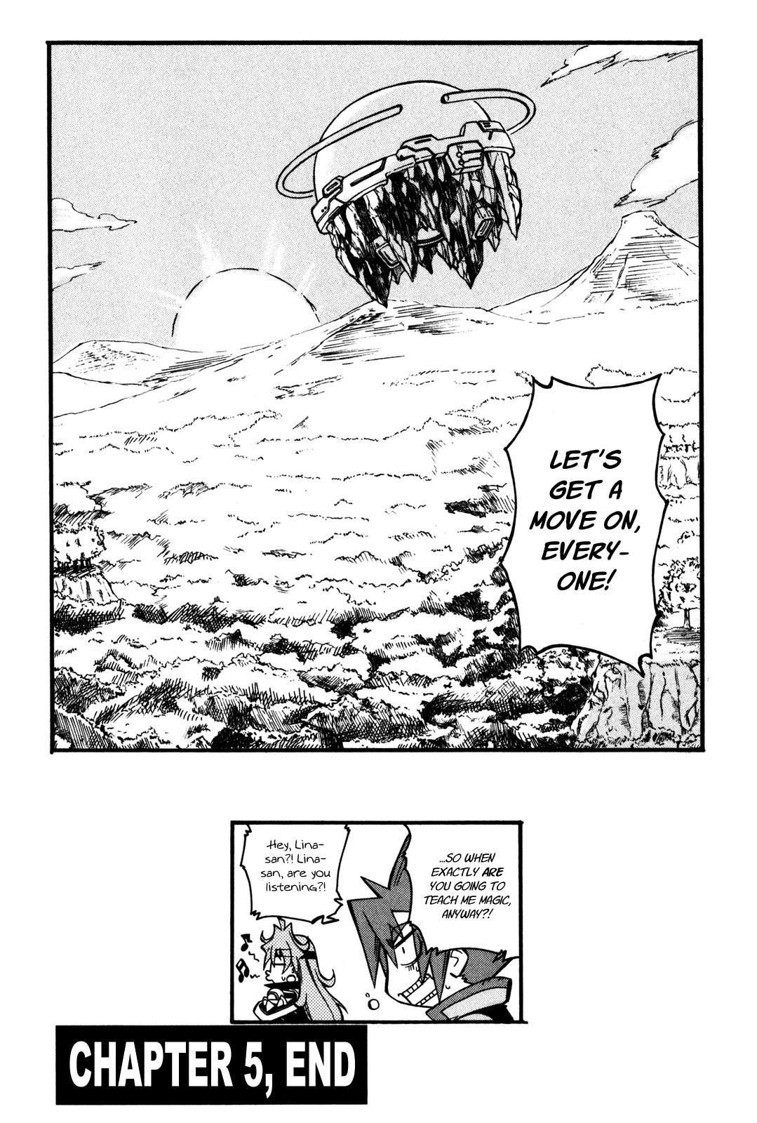 Slayers: Light Magic Chapter 5 page 34 - Chapter 5: Begin the Counterattack!