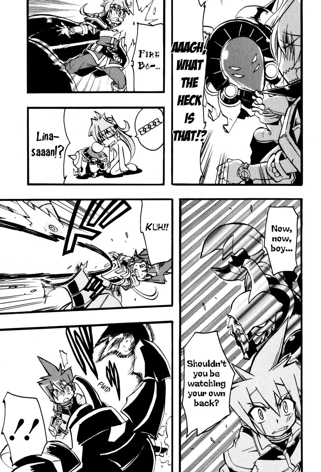 Slayers: Light Magic Chapter 7 page 23 - Chapter 7: Forward, Ark!