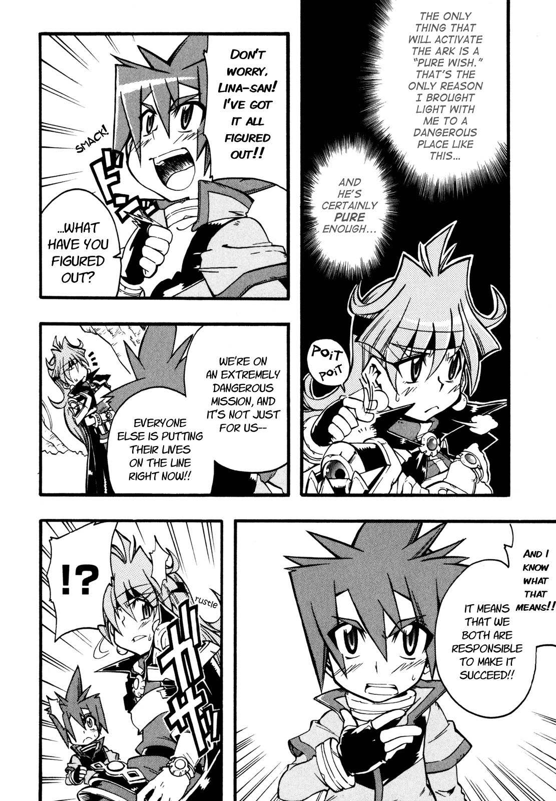 Slayers: Light Magic Chapter 7 page 6 - Chapter 7: Forward, Ark!