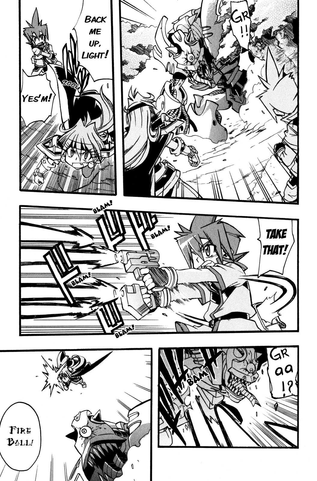 Slayers: Light Magic Chapter 7 page 7 - Chapter 7: Forward, Ark!
