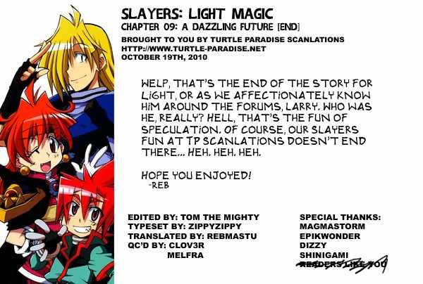 Slayers: Light Magic Chapter 9 page 42 - Chapter 9: A Dazzling Future