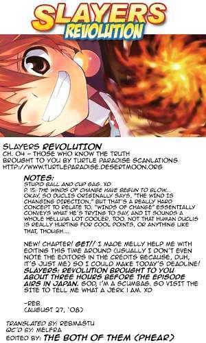 Slayers Revolution Chapter 4 page 30 - Chapter 4 : Those Who Know The Truth!