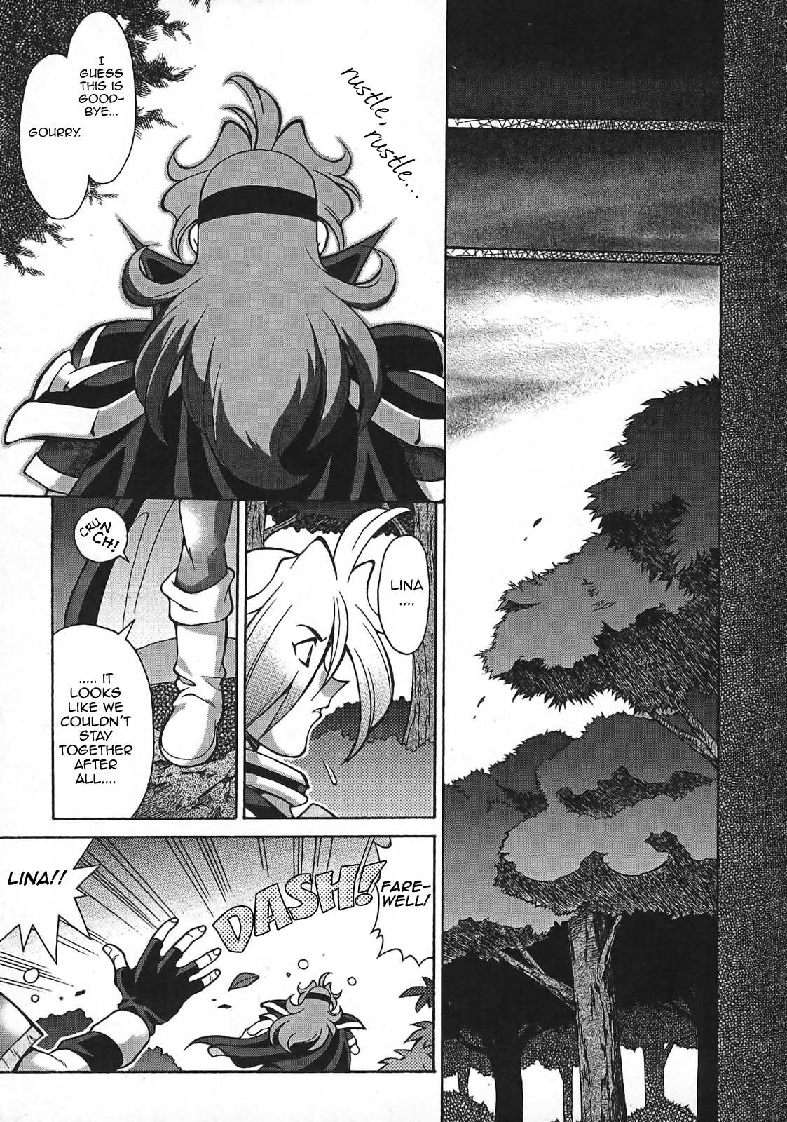 Slayers: Suiriyuuou no Kishi Chapter 1.2 page 7 - Chapter 1 v2 : SWEPT AWAY - What is this place?