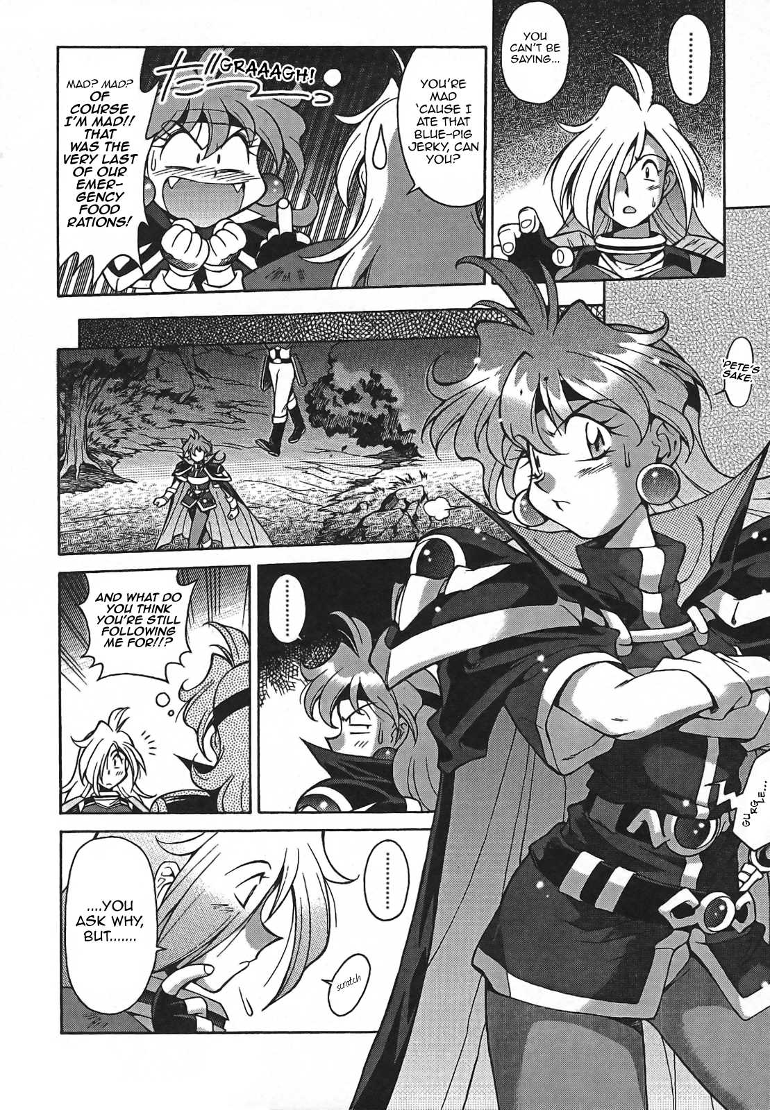 Slayers: Suiriyuuou no Kishi Chapter 1.2 page 8 - Chapter 1 v2 : SWEPT AWAY - What is this place?