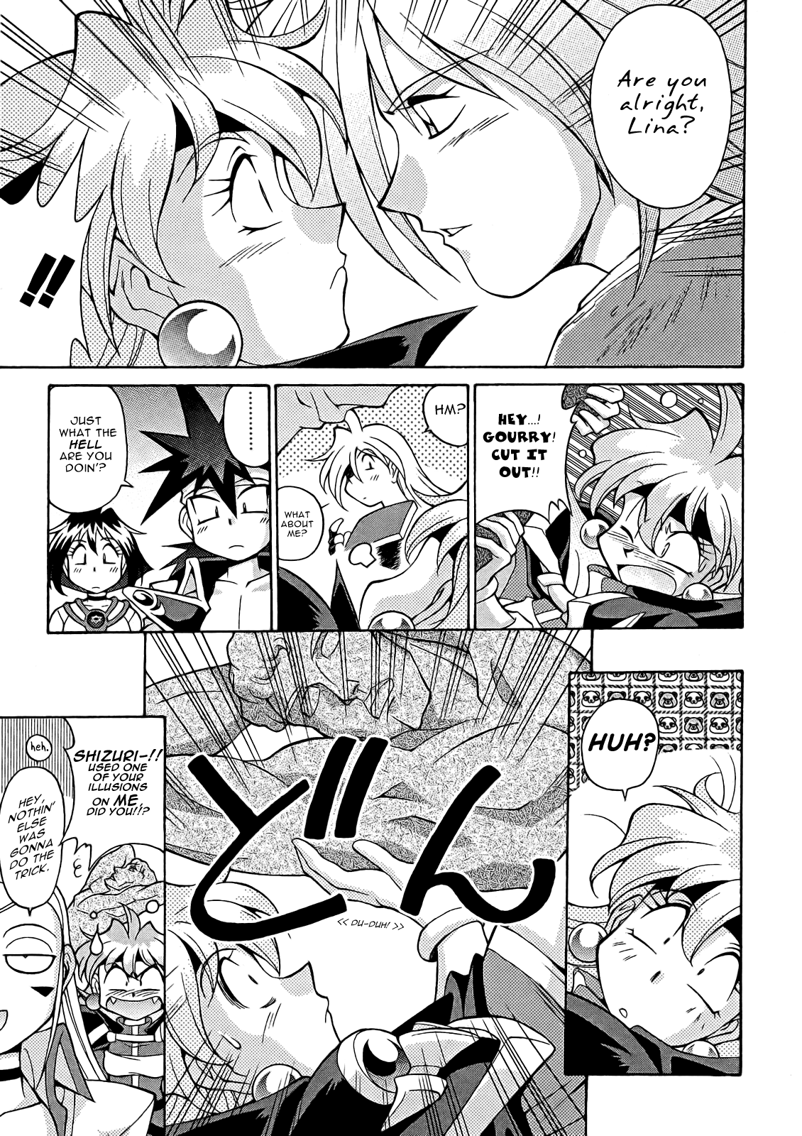 Slayers: Suiriyuuou no Kishi Chapter 10.2 page 14 - Chapter 10 v2 : HUNTING for ''Divine Power''!?
