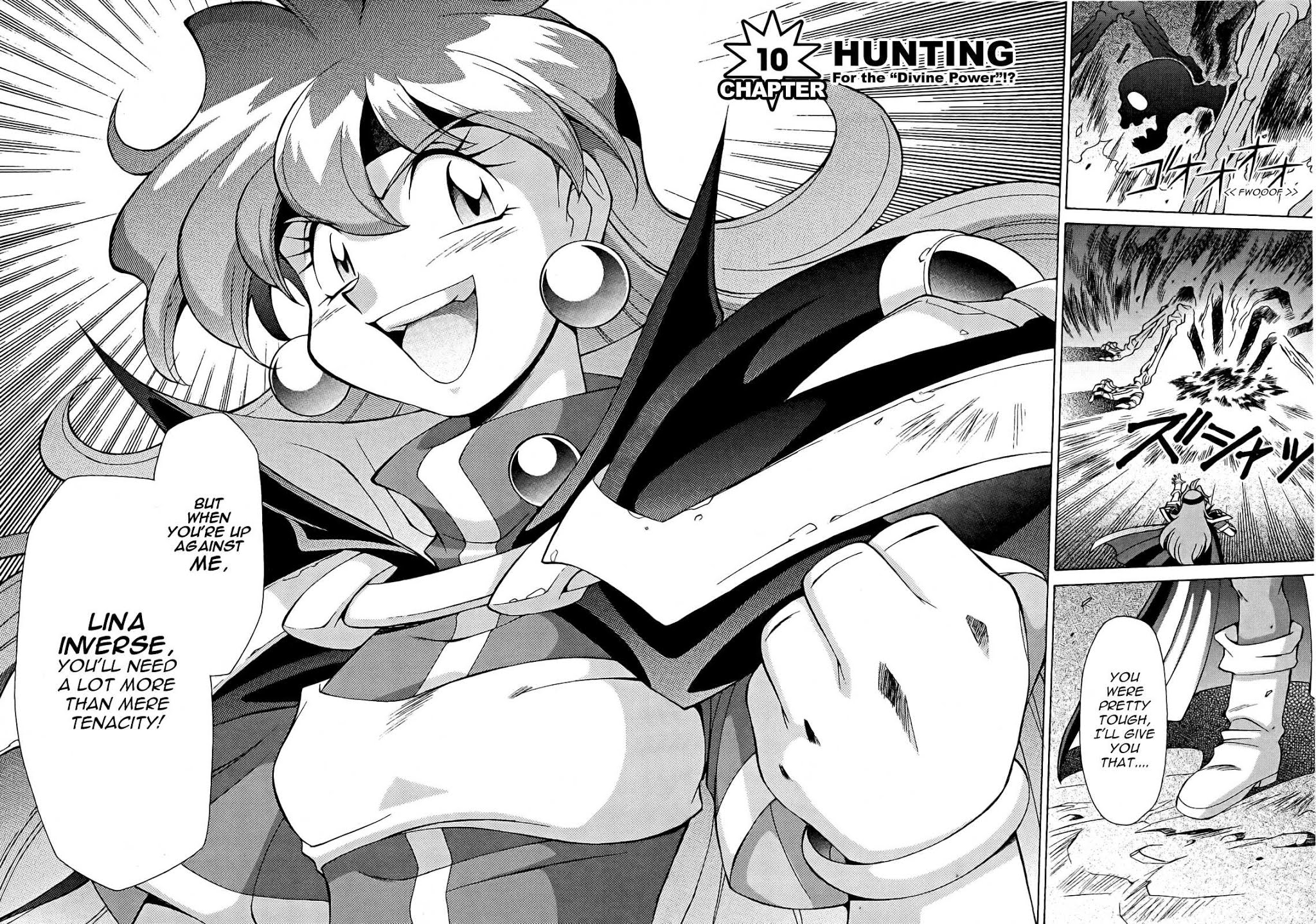 Slayers: Suiriyuuou no Kishi Chapter 10.2 page 2 - Chapter 10 v2 : HUNTING for ''Divine Power''!?