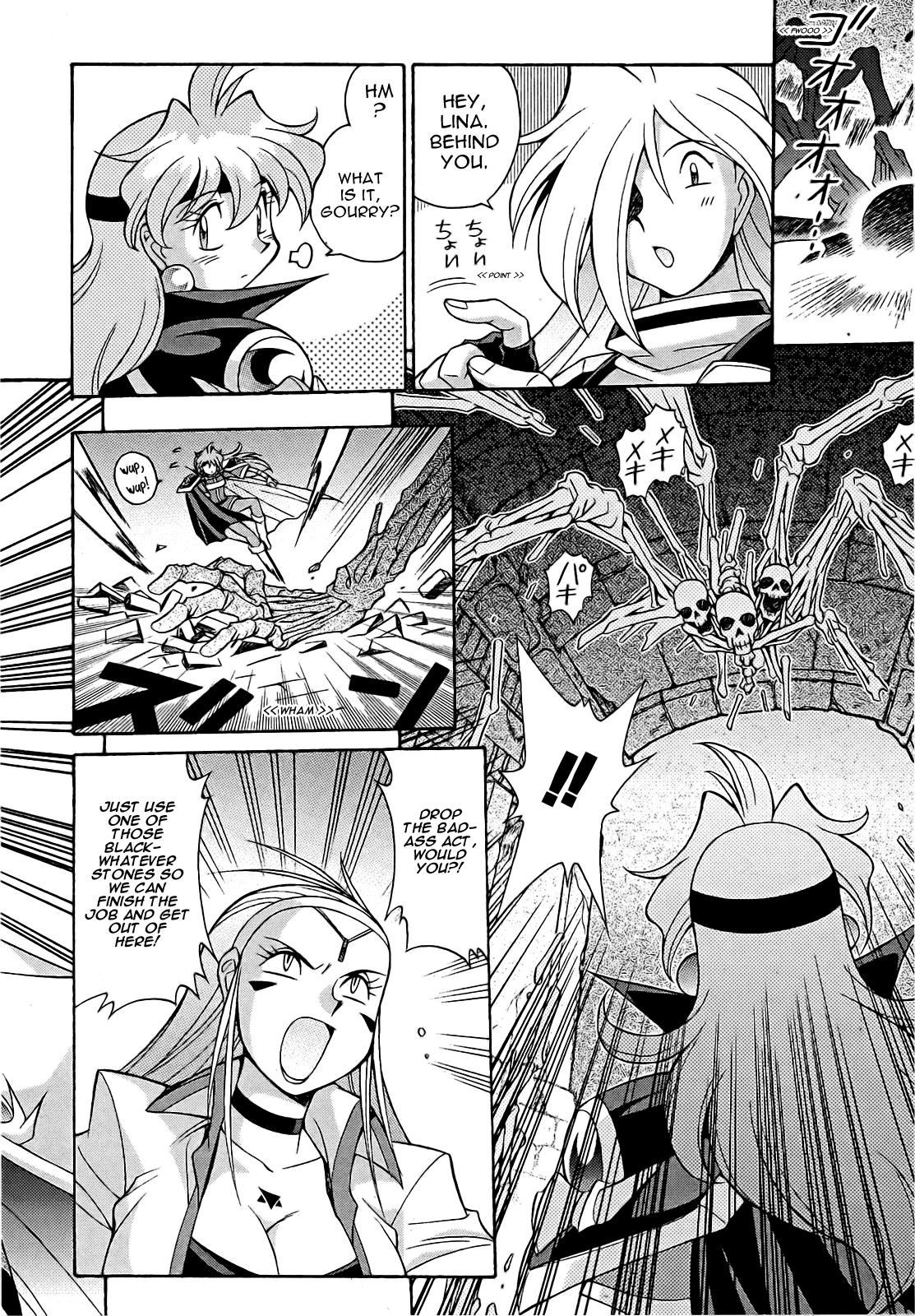 Slayers: Suiriyuuou no Kishi Chapter 10.2 page 3 - Chapter 10 v2 : HUNTING for ''Divine Power''!?