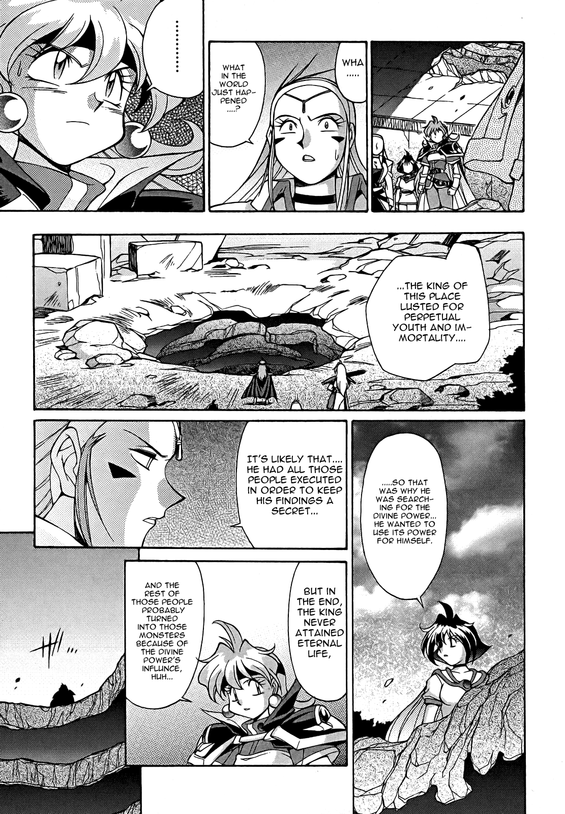 Slayers: Suiriyuuou no Kishi Chapter 10.2 page 30 - Chapter 10 v2 : HUNTING for ''Divine Power''!?