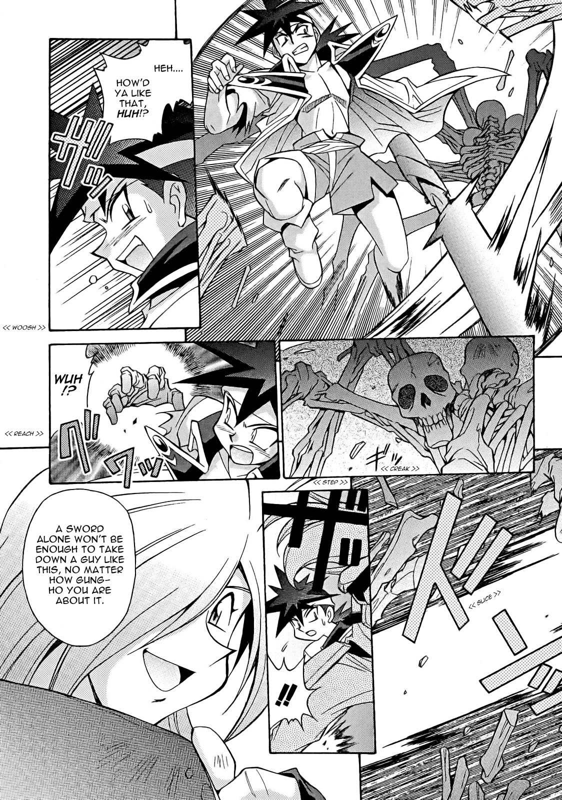 Slayers: Suiriyuuou no Kishi Chapter 10.2 page 5 - Chapter 10 v2 : HUNTING for ''Divine Power''!?
