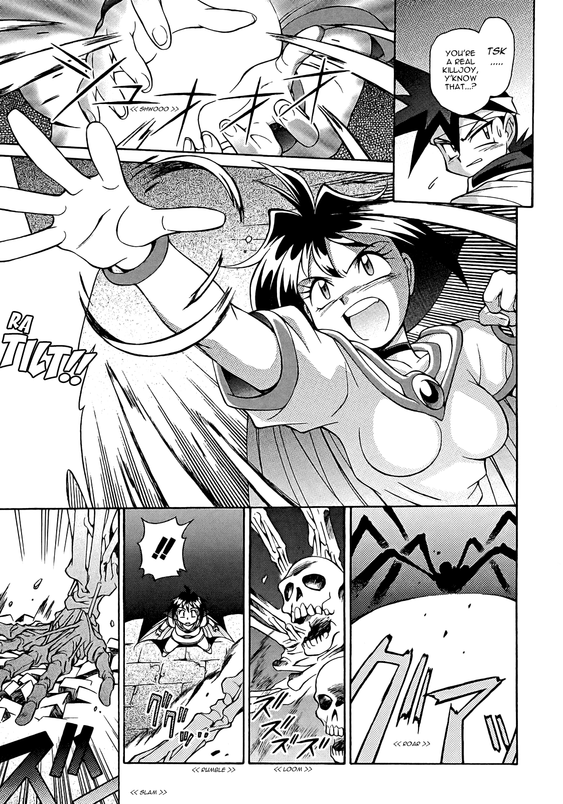 Slayers: Suiriyuuou no Kishi Chapter 10.2 page 6 - Chapter 10 v2 : HUNTING for ''Divine Power''!?