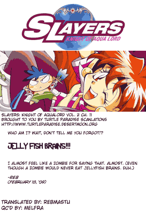 Slayers: Suiriyuuou no Kishi Chapter 11.2 page 26 - Chapter 11 v2 : LOST in the Forest of Phantasms