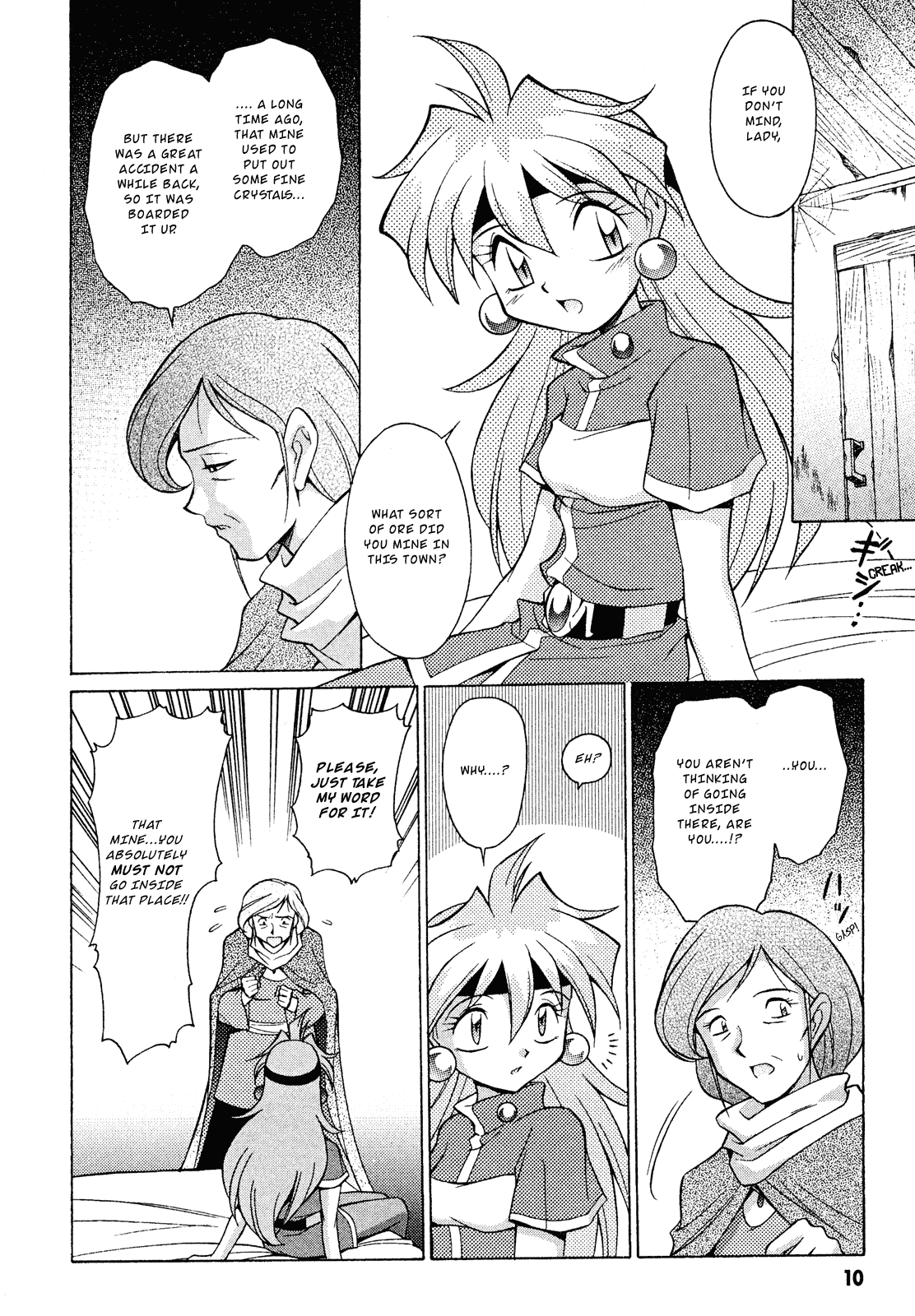 Slayers: Suiriyuuou no Kishi Chapter 12.2 page 10 - Chapter 12 v2 : REMEMBERING a certain person