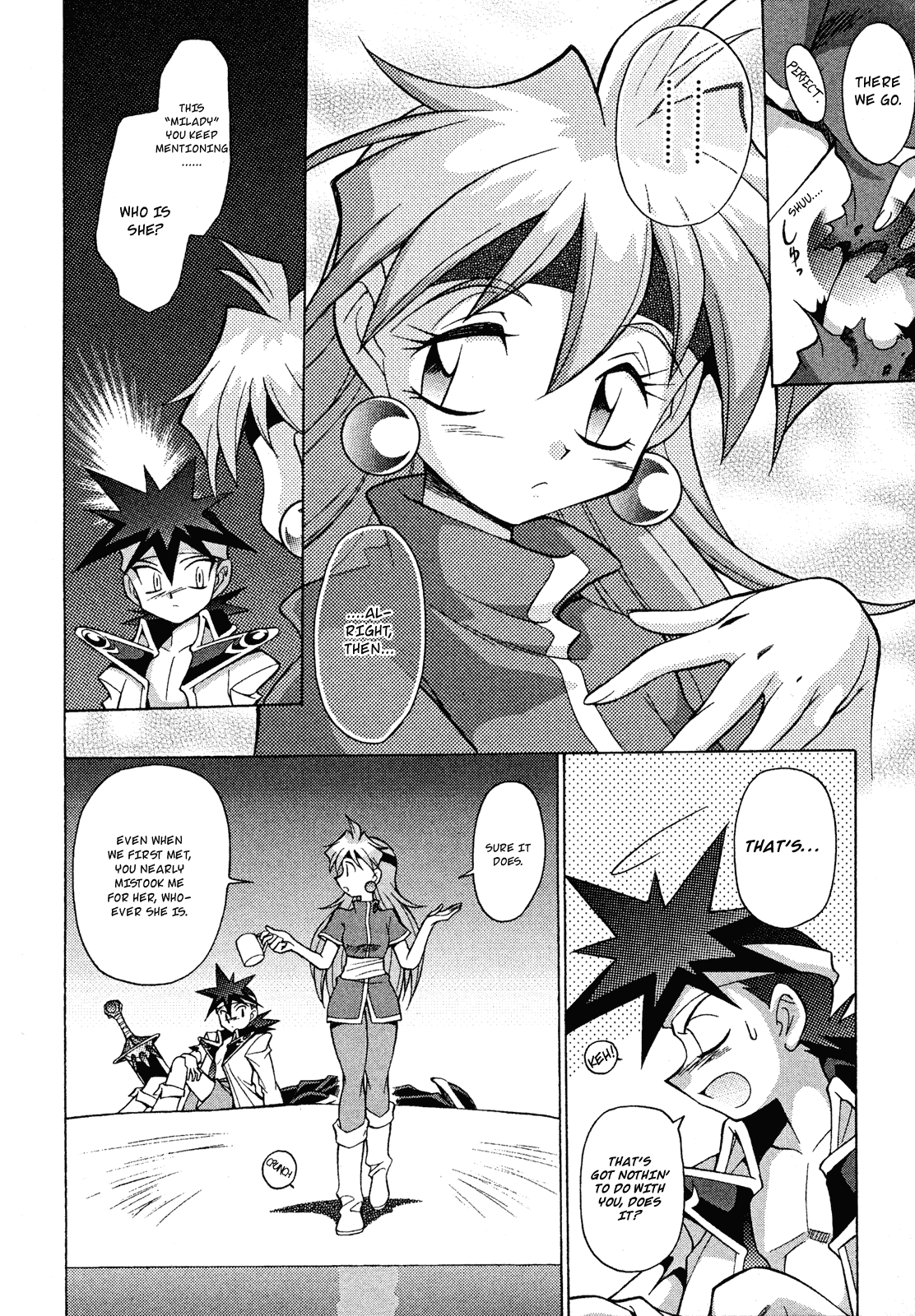 Slayers: Suiriyuuou no Kishi Chapter 12.2 page 24 - Chapter 12 v2 : REMEMBERING a certain person