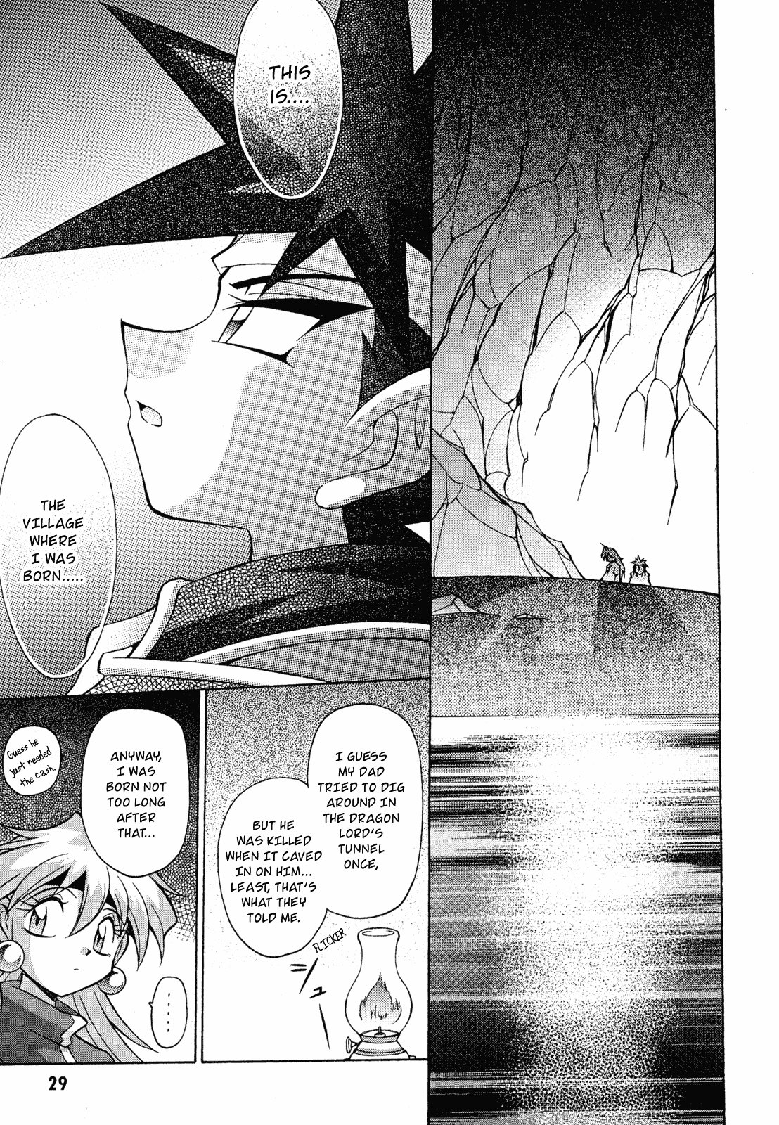 Slayers: Suiriyuuou no Kishi Chapter 12.2 page 29 - Chapter 12 v2 : REMEMBERING a certain person