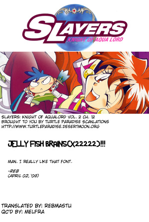 Slayers: Suiriyuuou no Kishi Chapter 12.2 page 35 - Chapter 12 v2 : REMEMBERING a certain person