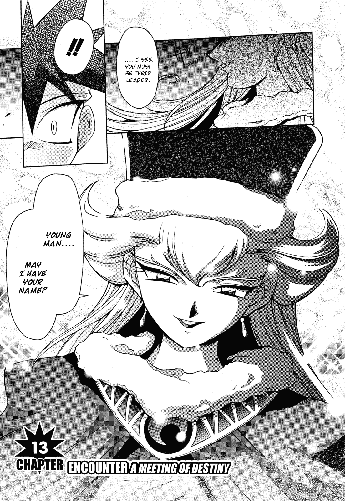 Slayers: Suiriyuuou no Kishi Chapter 13.2 page 3 - Chapter 13 v2 : ENCOUNTER - A meeting of destiny