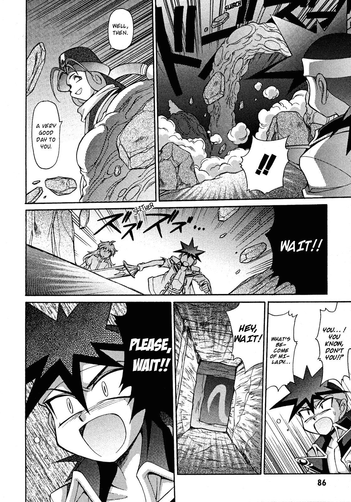 Slayers: Suiriyuuou no Kishi Chapter 14.2 page 20 - Chapter 14 v2 : HIS RESOLVE - Parting ways