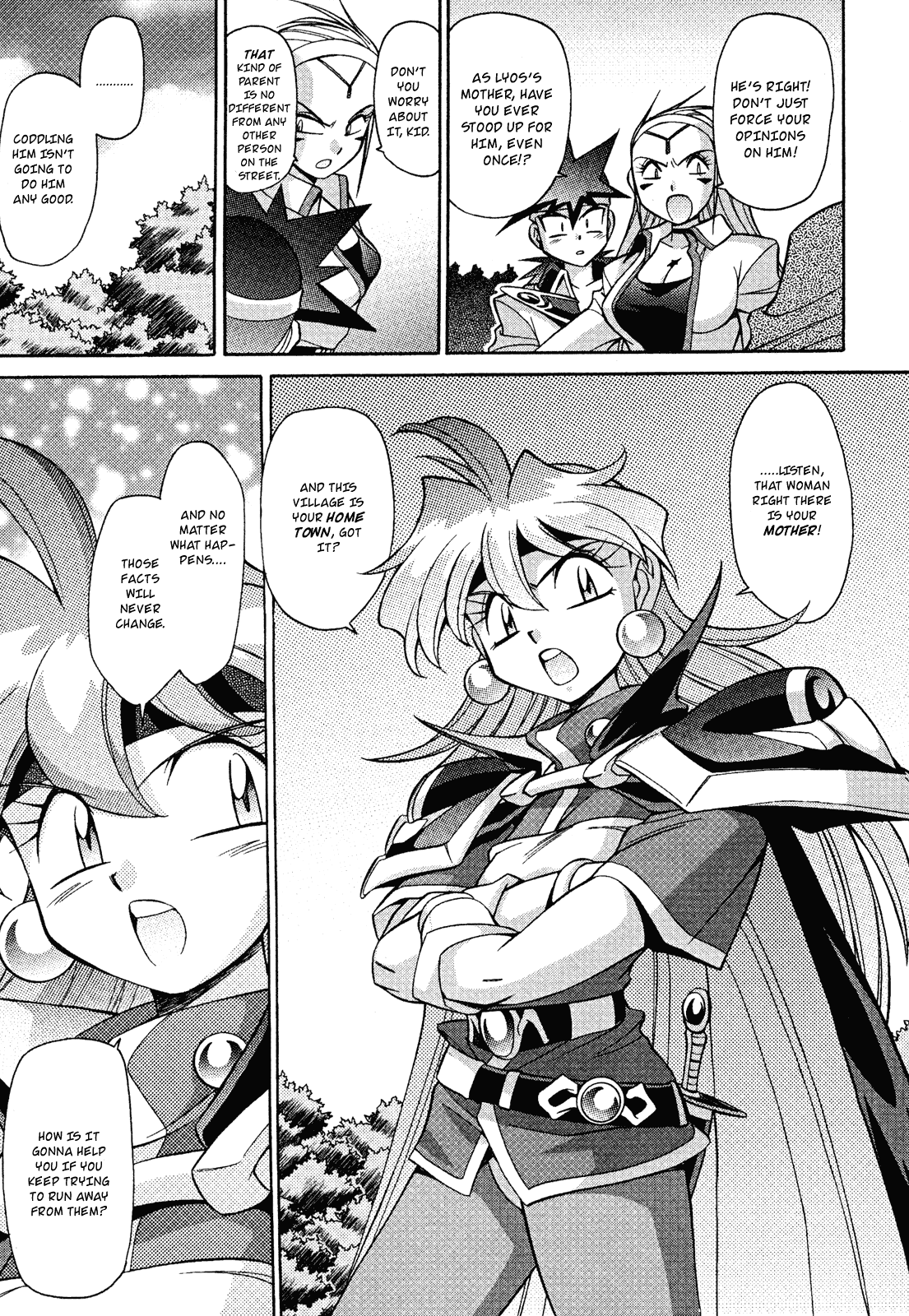 Slayers: Suiriyuuou no Kishi Chapter 14.2 page 25 - Chapter 14 v2 : HIS RESOLVE - Parting ways