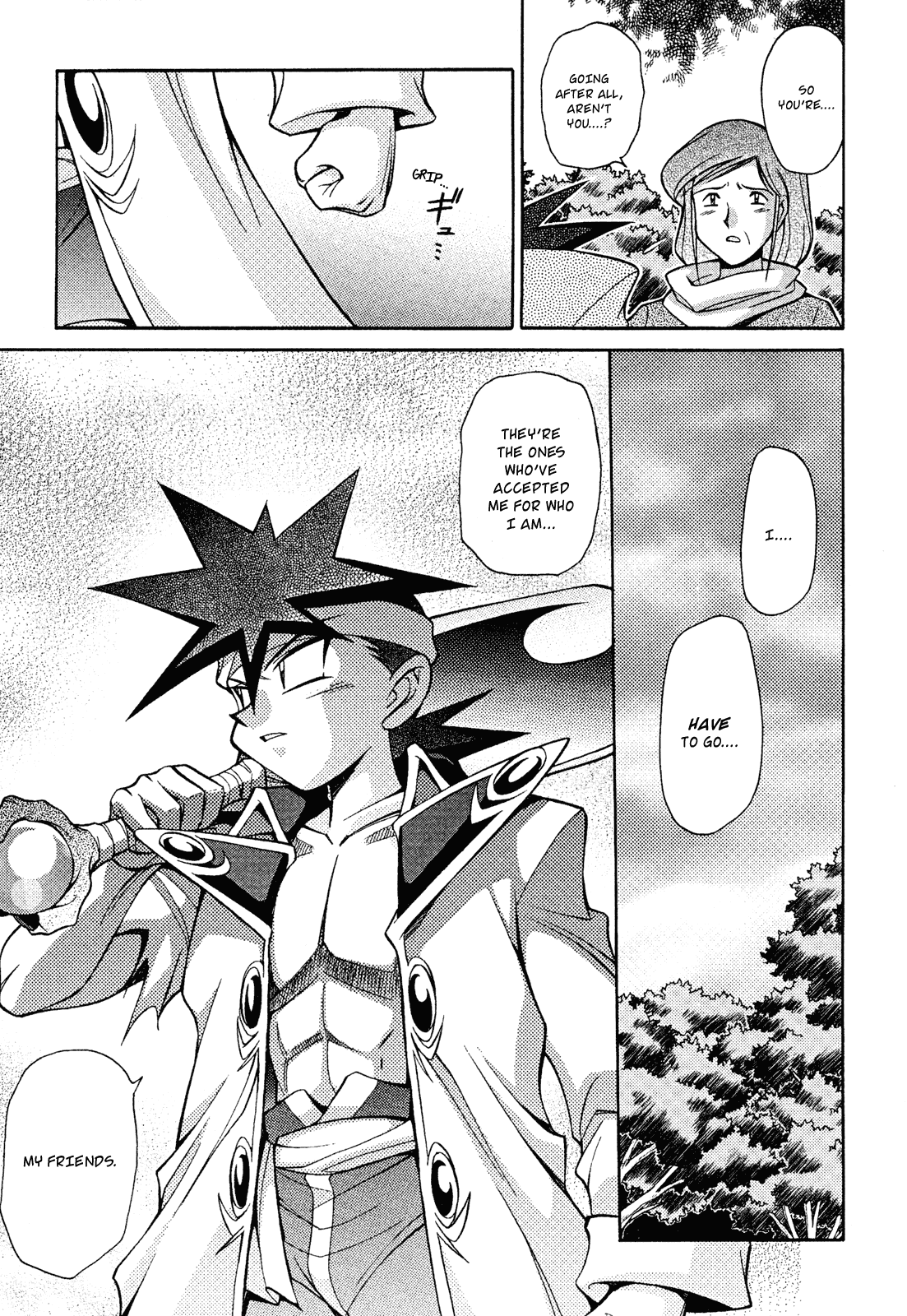 Slayers: Suiriyuuou no Kishi Chapter 14.2 page 29 - Chapter 14 v2 : HIS RESOLVE - Parting ways