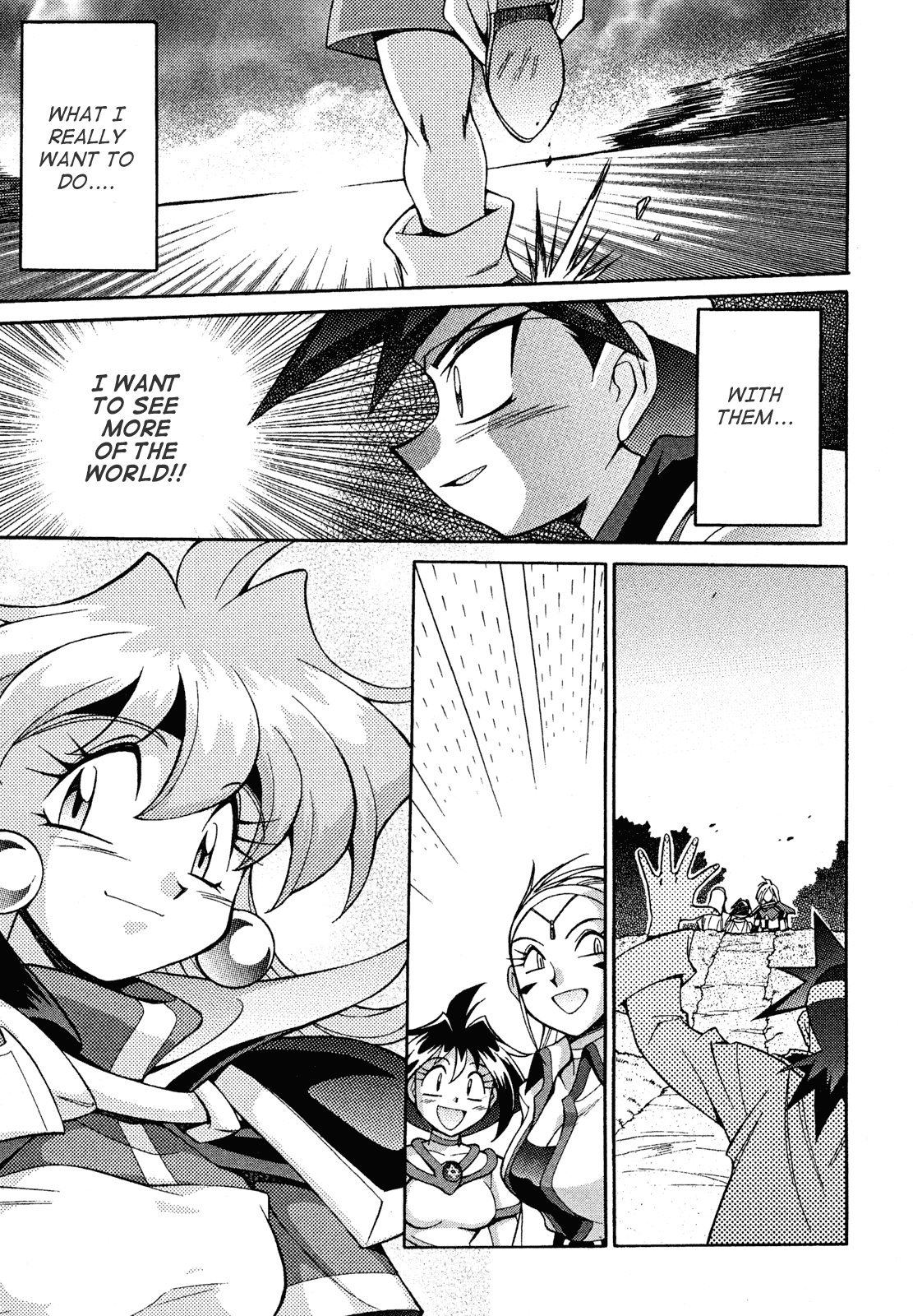 Slayers: Suiriyuuou no Kishi Chapter 14.2 page 31 - Chapter 14 v2 : HIS RESOLVE - Parting ways
