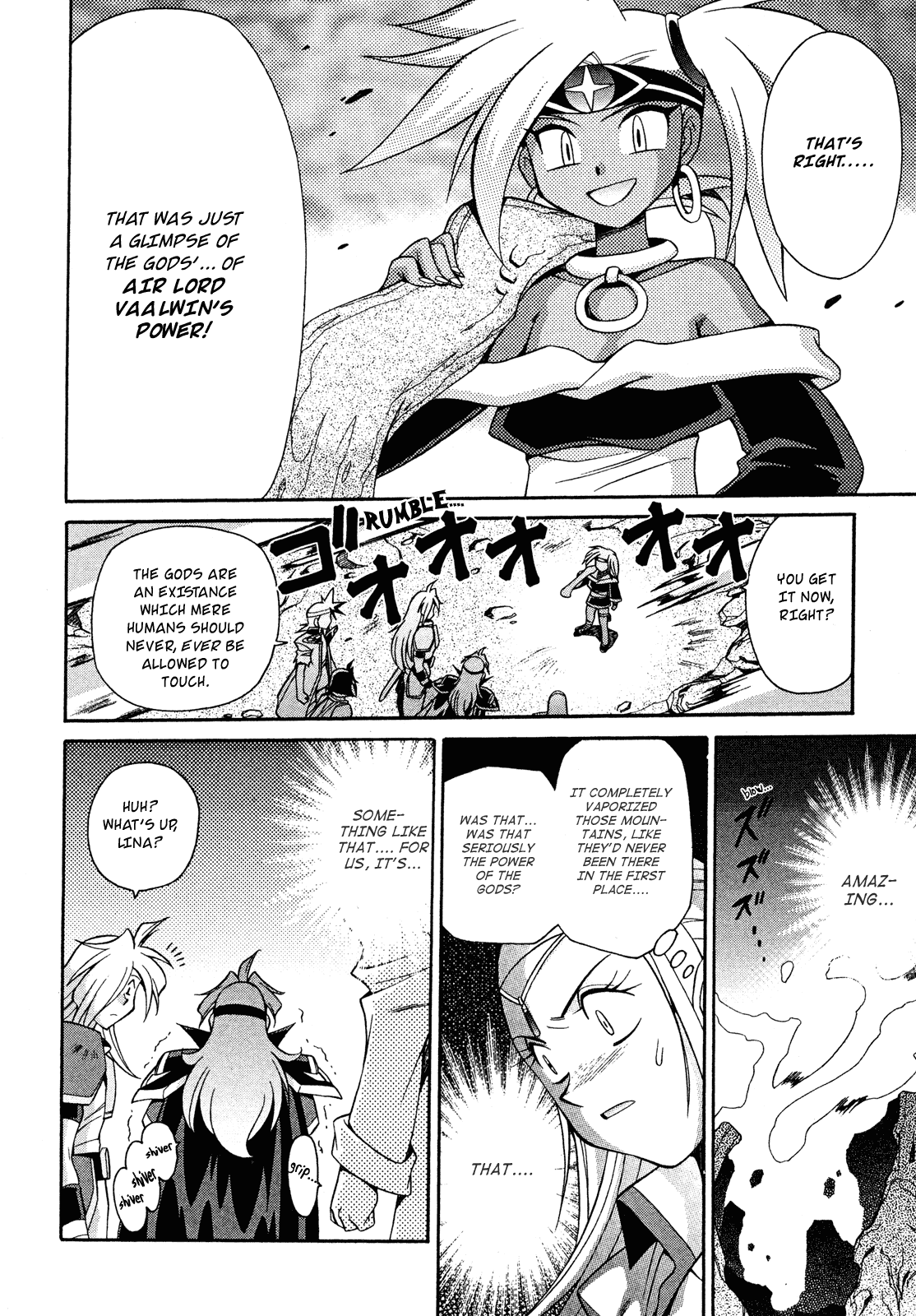 Slayers: Suiriyuuou no Kishi Chapter 15.2 page 28 - Chapter 15 v2 : PRAYING TO THE GODS - Battle