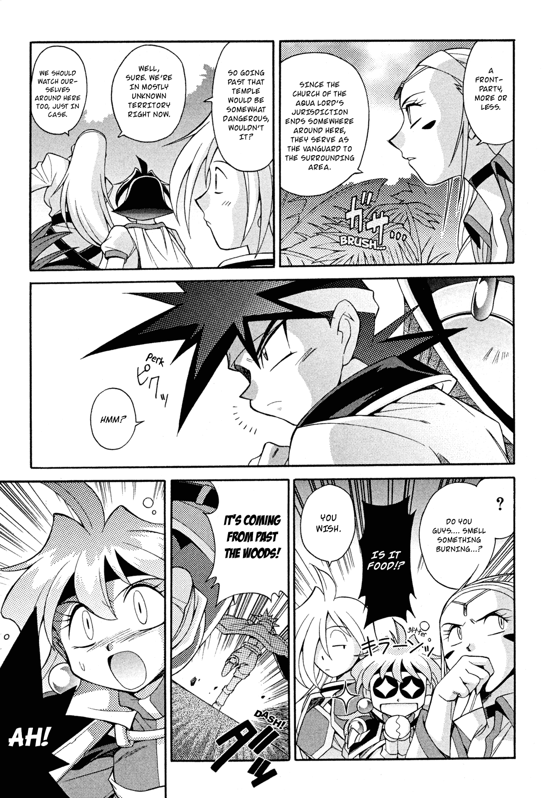 Slayers: Suiriyuuou no Kishi Chapter 15.2 page 3 - Chapter 15 v2 : PRAYING TO THE GODS - Battle
