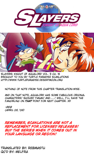 Slayers: Suiriyuuou no Kishi Chapter 15.2 page 31 - Chapter 15 v2 : PRAYING TO THE GODS - Battle