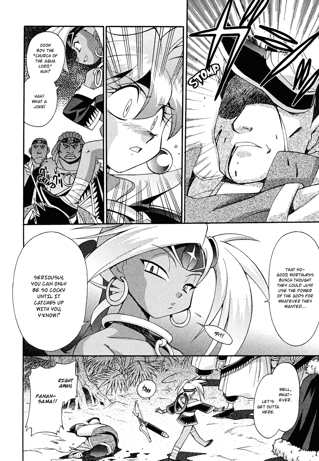 Slayers: Suiriyuuou no Kishi Chapter 15.2 page 8 - Chapter 15 v2 : PRAYING TO THE GODS - Battle