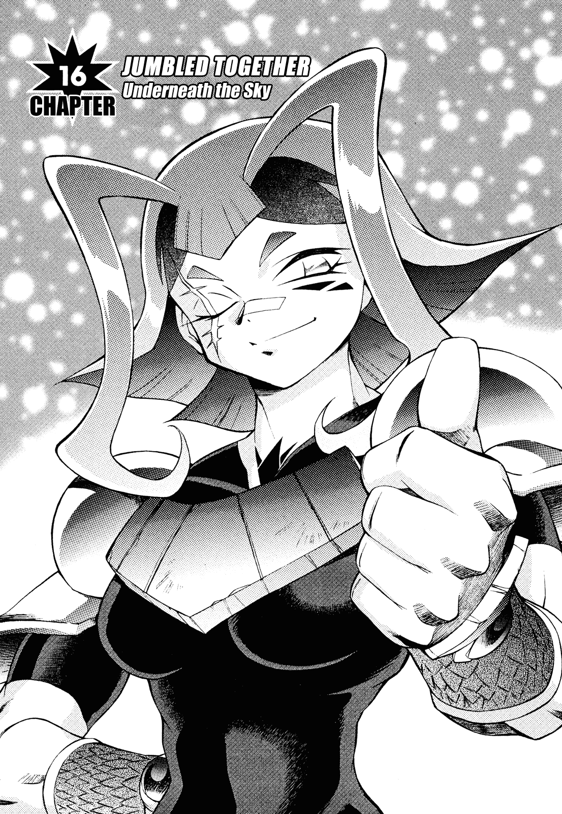 Slayers: Suiriyuuou no Kishi Chapter 16.2 page 1 - Chapter 16 v2 : JUMBLED TOGETHER Underneath the sky