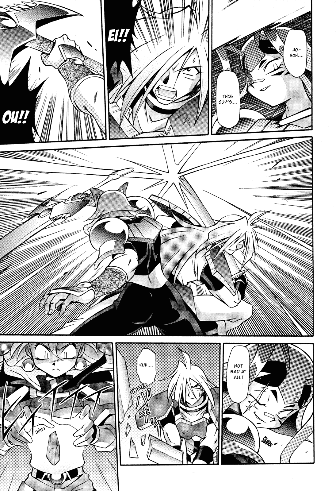 Slayers: Suiriyuuou no Kishi Chapter 16.2 page 23 - Chapter 16 v2 : JUMBLED TOGETHER Underneath the sky