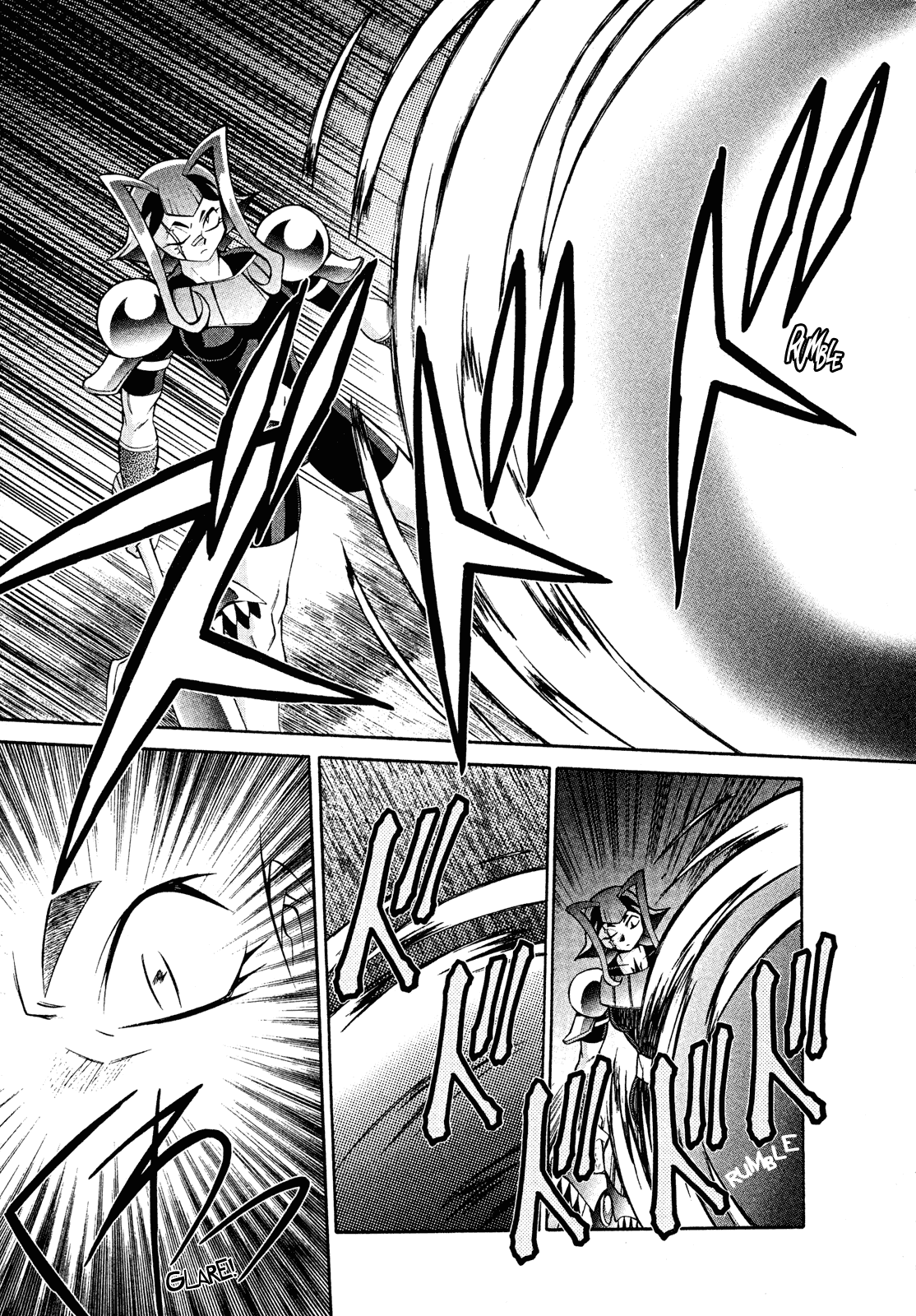 Slayers: Suiriyuuou no Kishi Chapter 16.2 page 27 - Chapter 16 v2 : JUMBLED TOGETHER Underneath the sky