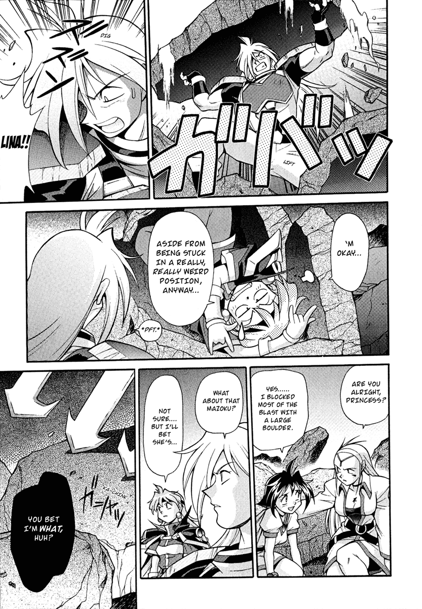 Slayers: Suiriyuuou no Kishi Chapter 17.2 page 18 - Chapter 17 v2 : AND SO They Head South