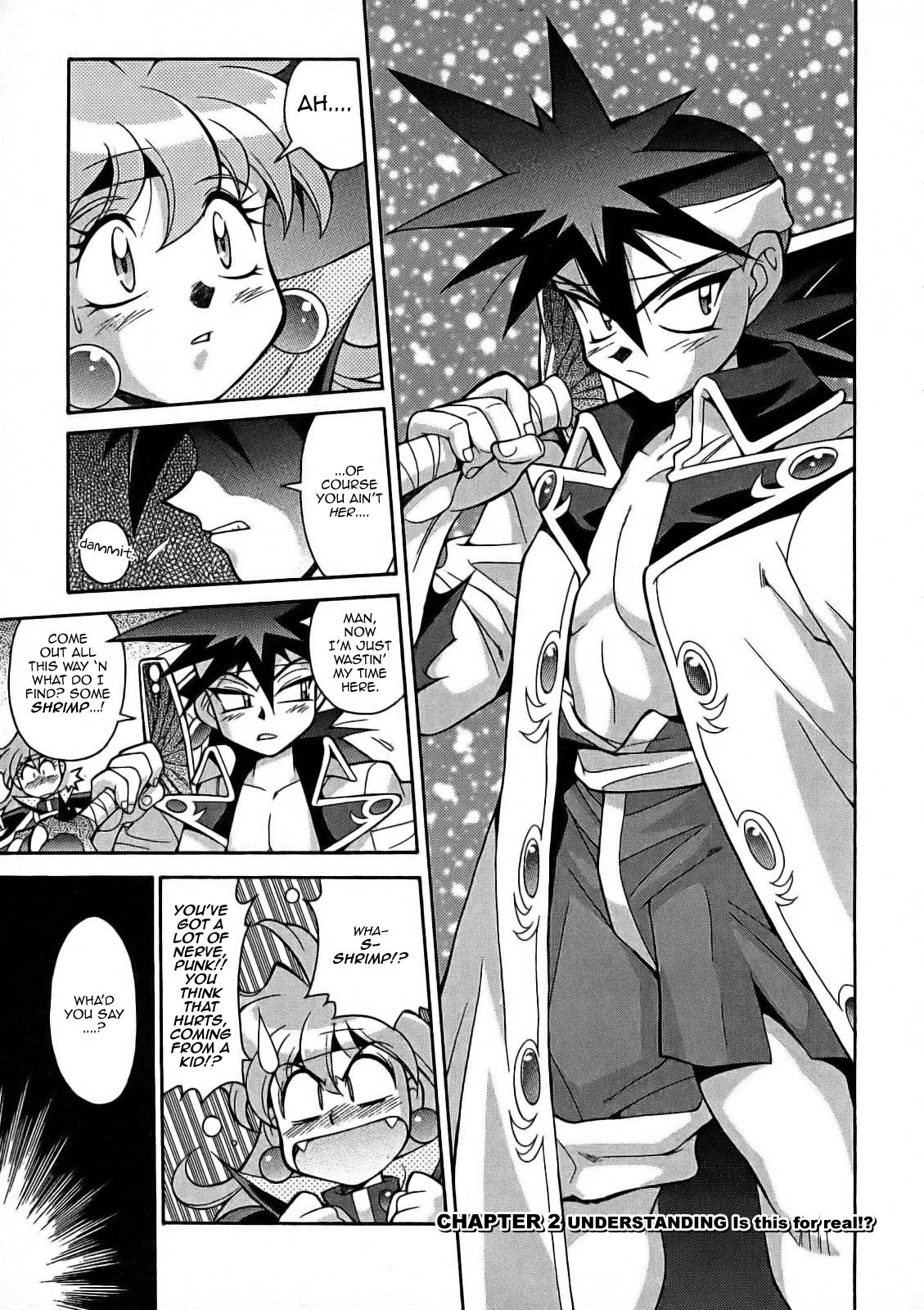 Slayers: Suiriyuuou no Kishi Chapter 2.2 page 1 - Chapter 2 v2 : UNDERSTANDING - Is this for real!?