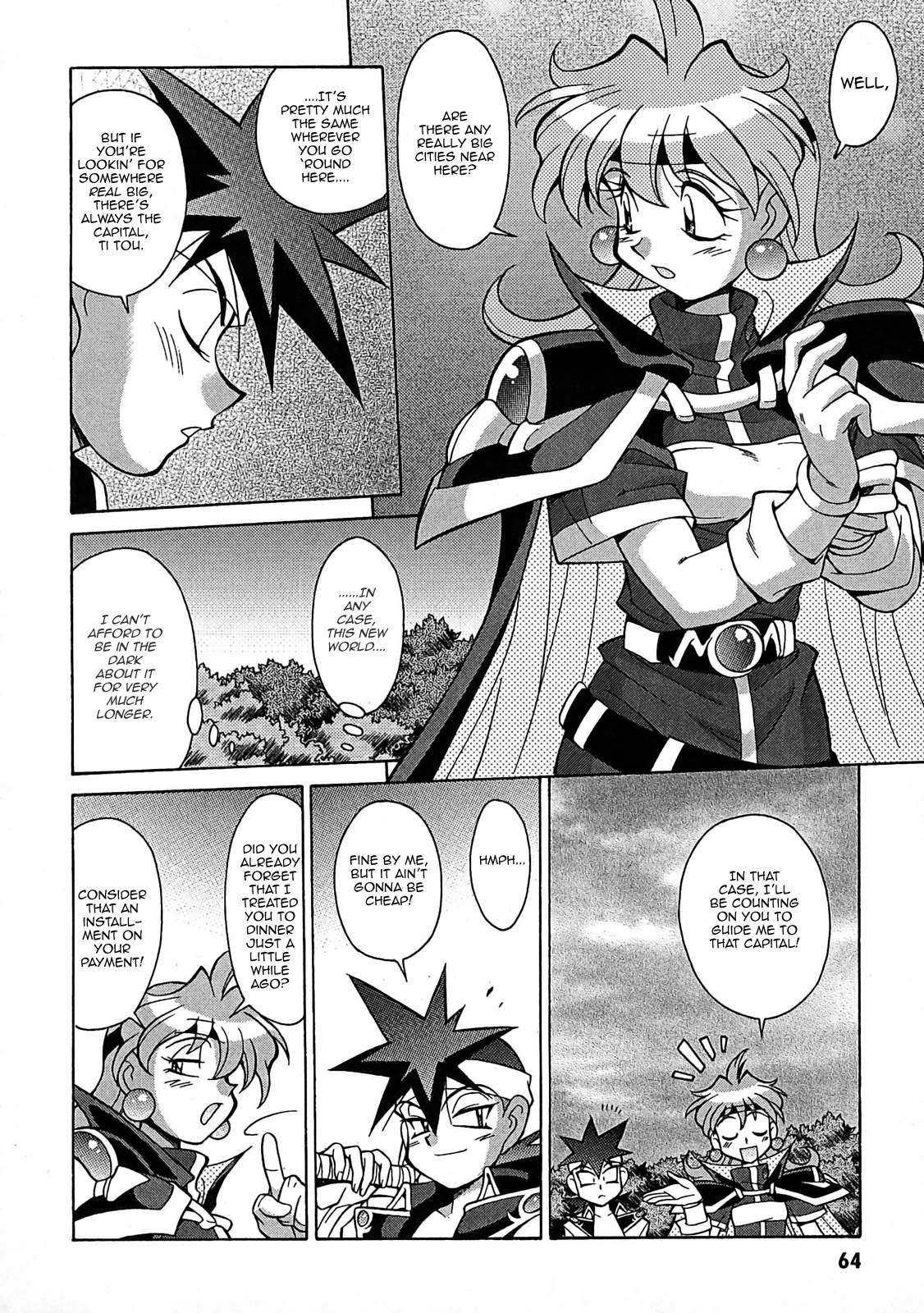 Slayers: Suiriyuuou no Kishi Chapter 2.2 page 28 - Chapter 2 v2 : UNDERSTANDING - Is this for real!?