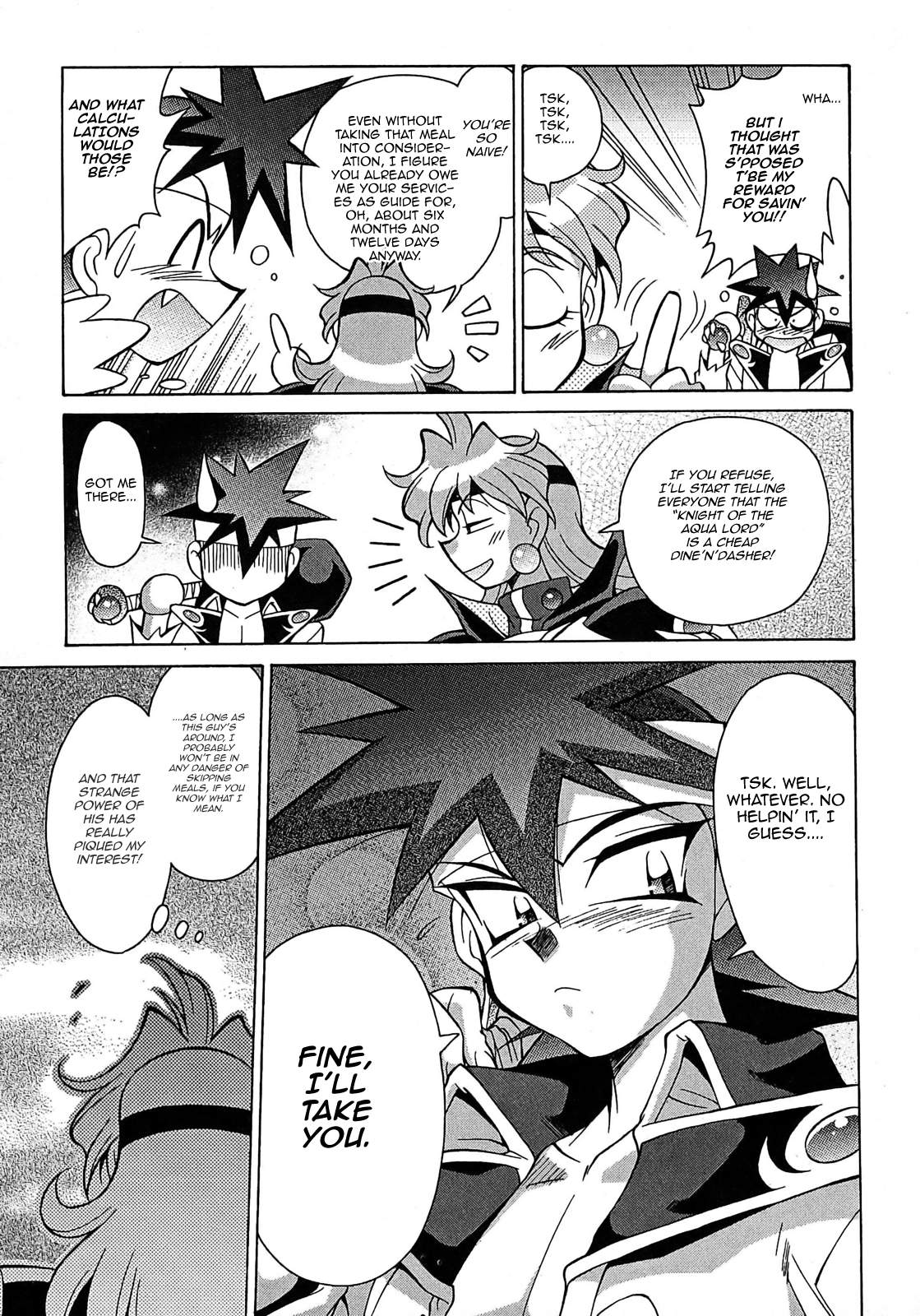 Slayers: Suiriyuuou no Kishi Chapter 2.2 page 29 - Chapter 2 v2 : UNDERSTANDING - Is this for real!?