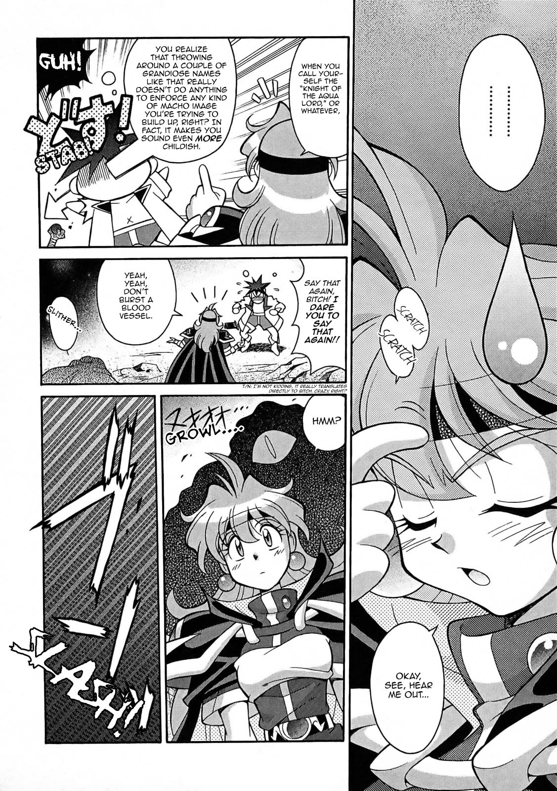 Slayers: Suiriyuuou no Kishi Chapter 2.2 page 3 - Chapter 2 v2 : UNDERSTANDING - Is this for real!?