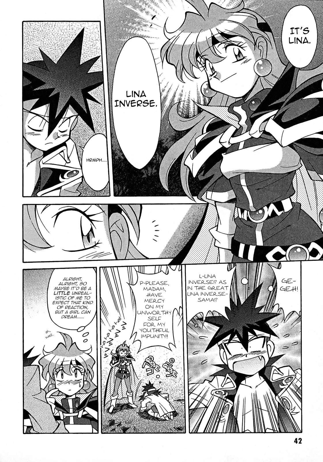 Slayers: Suiriyuuou no Kishi Chapter 2.2 page 7 - Chapter 2 v2 : UNDERSTANDING - Is this for real!?