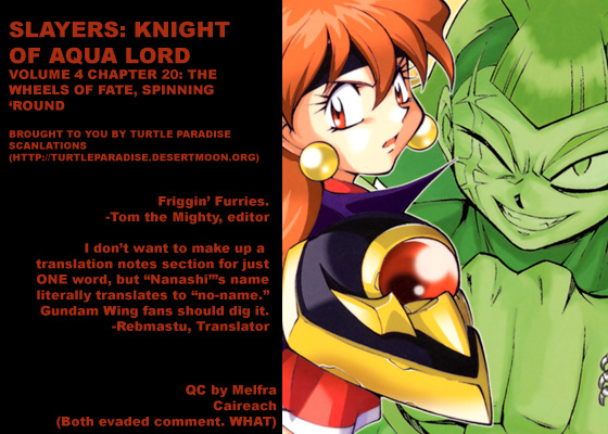 Slayers: Suiriyuuou no Kishi Chapter 20.2 page 31 - Chapter 20 v2 : THE WHEELS OF FATE Spinning 'Round